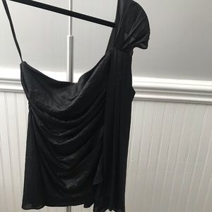 BCBGMAXAZRIA one shouldered top - Size 6